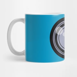 Lens of camera Mug